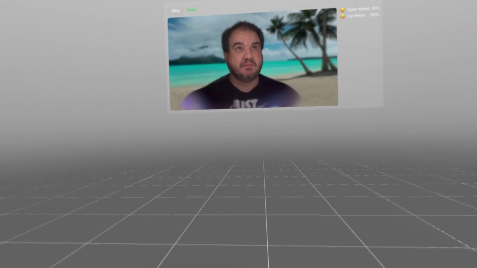 Facial Computing — recording frame