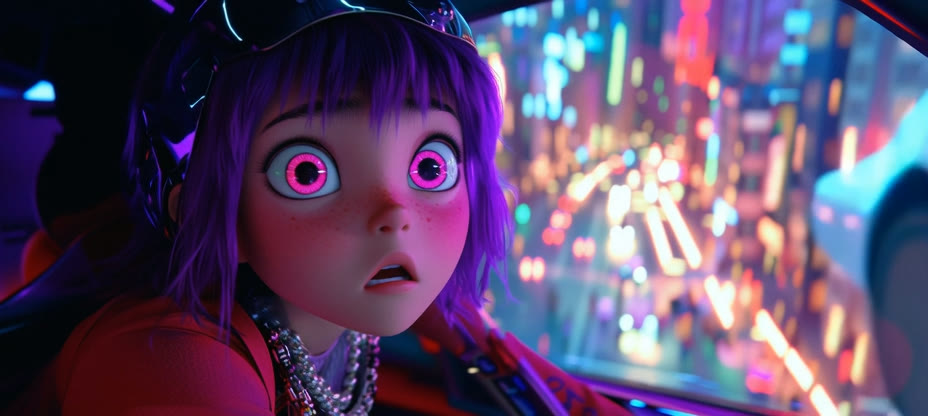 Purple Eyes — recording frame